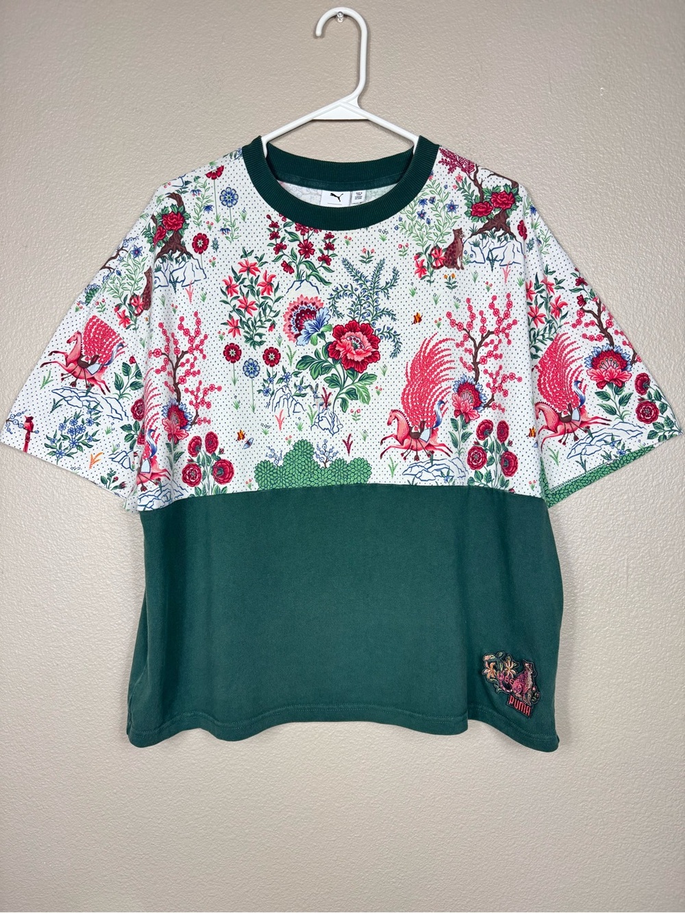 Puma X liberty of London Floral Boxy fit Tee C